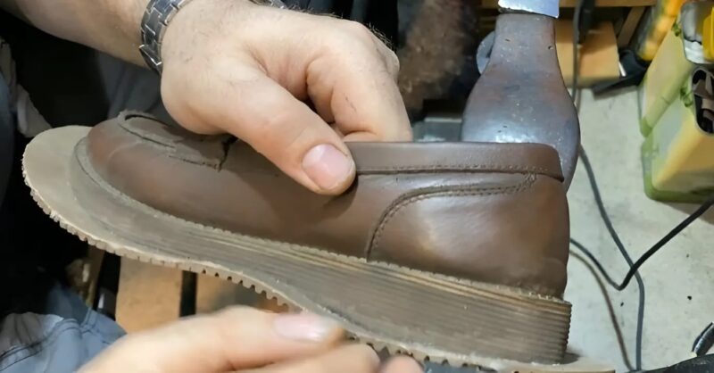 Ne jetez pas vos chaussures ! Un cordonnier a partagé une astuce ingénieuse pour réparer une semelle abîmée à la maison