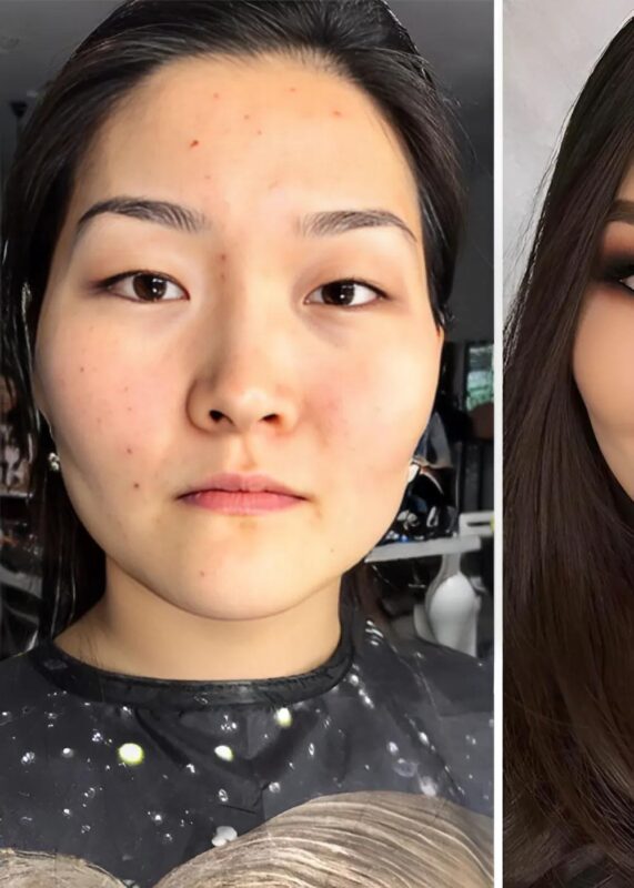J'ai tellement transformé mon amie que quand elle a été vue, tout le monde est resté bouche bée