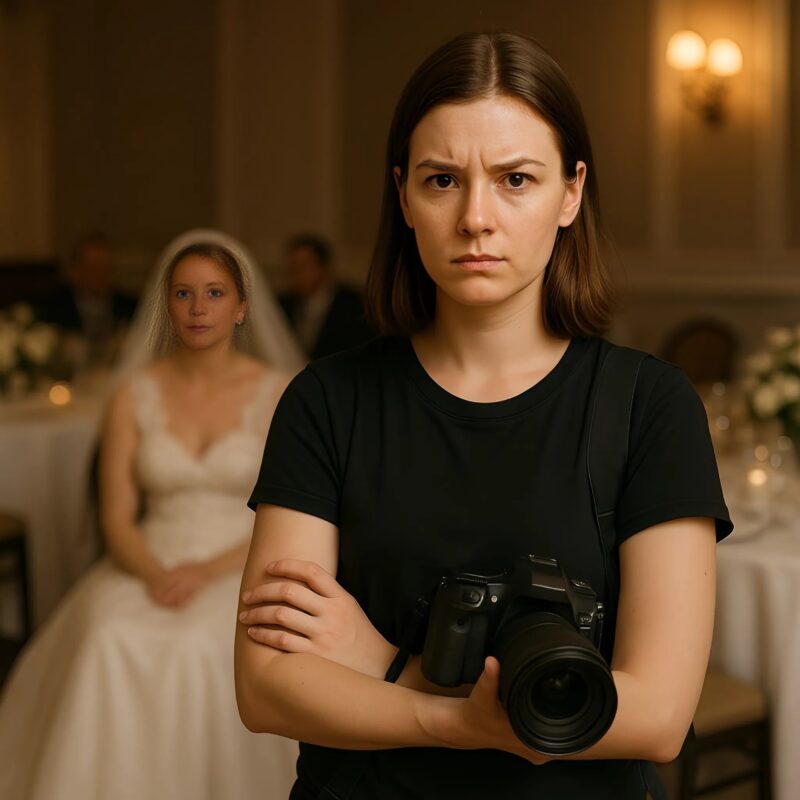 Ma demi-sœur Anna m’a demandé de photographier son mariage… gratuitement