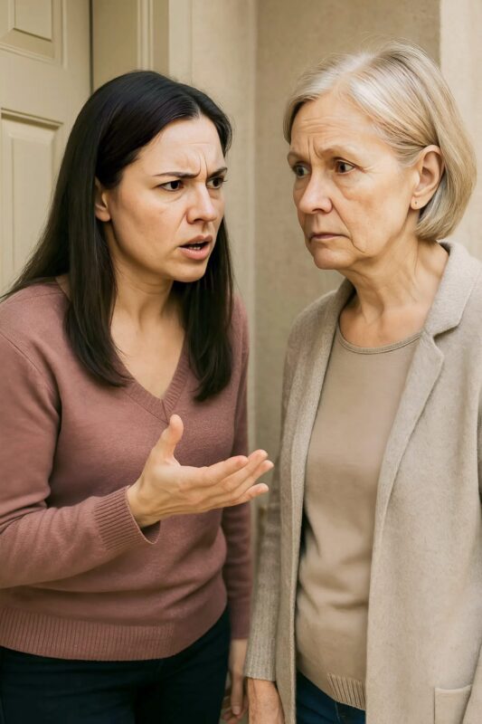 Un jour par pur hasard j’ai surpris une conversation entre la sœur de mon mari et sa mère