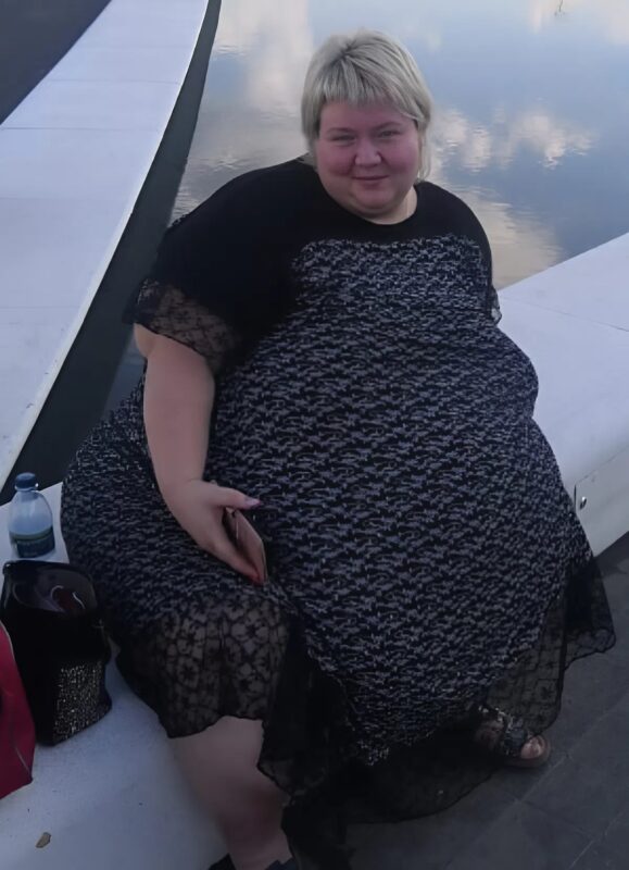 À 30 ans son poids atteignait 227 kg et elle pouvait à peine marcher