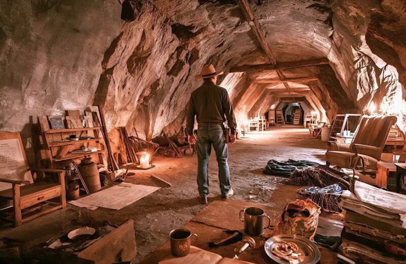 J’ai trouvé un tunnel sous mon cabanon — j’y suis descendu et j’ai compris que je ne reviendrais jamais plus le même…
