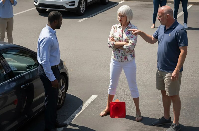 Ils lui ont volé sa place de parking et ont crié : « C’est notre pays ! Sois reconnaissant de pouvoir vivre ici ! » Mais ils étaient loin d’imaginer à quel point ils allaient le regretter