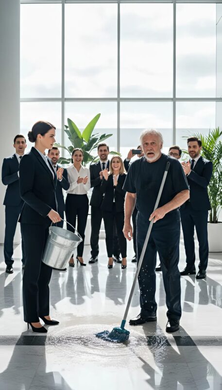 Déguisé en agent d’entretien, je suis entré discrètement dans ma propre entreprise et j’en ai immédiatement vu le vrai visage