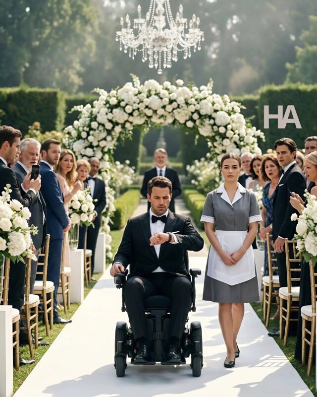 Marcus attendait à l’autel, mais au lieu de la mariée, il reçut une enveloppe dans laquelle elle avouait froidement qu’elle ne voyait pas sa vie aux côtés d’un homme handicapé