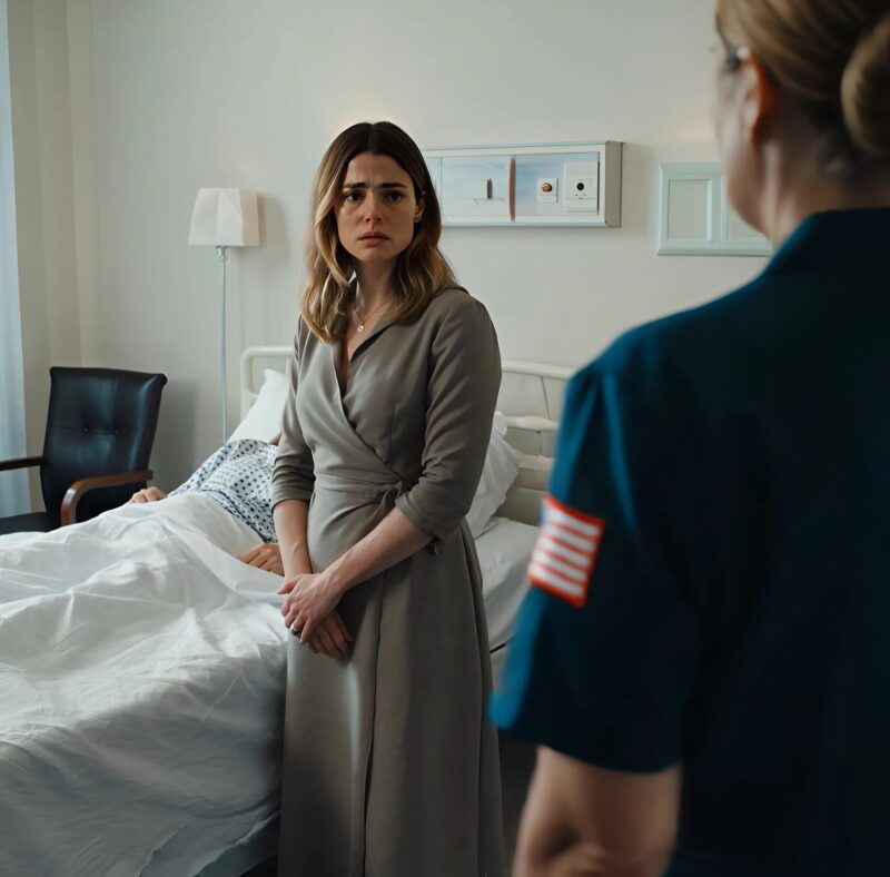 Je me tenais seule au chevet de ma belle-mère à l’hôpital au moment où sa vie s’est arrêtée — l’infirmière a glissé dans ma main sa dernière lettre avec des noms, une clé et une seule consigne