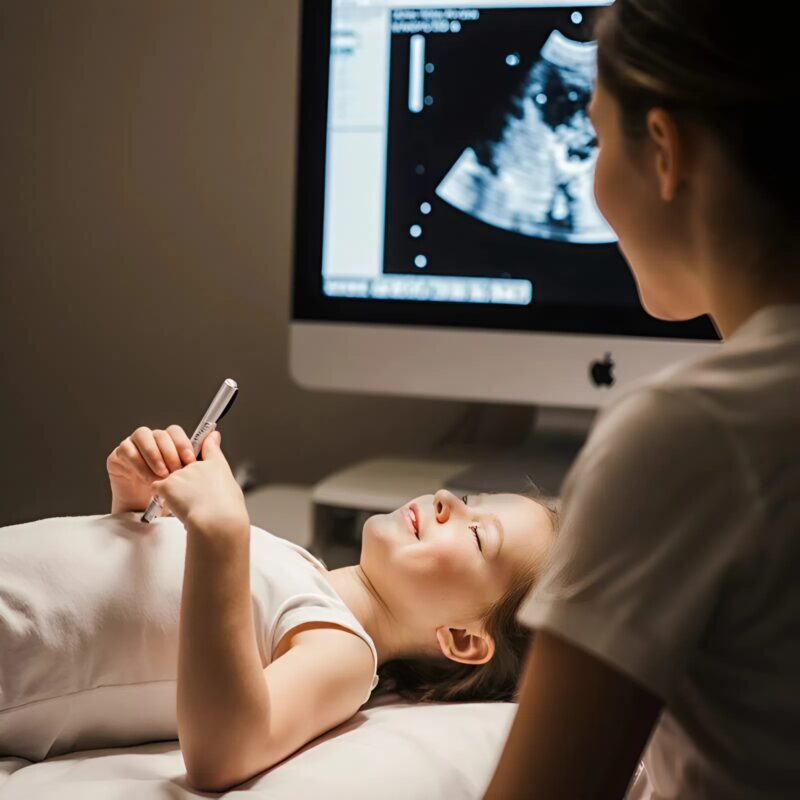 Au début, je pensais que ma fille se plaignait simplement d’un mal de ventre à cause d’un caprice d’enfant, mais les résultats de l’échographie se sont révélés choquants et elle a été immédiatement emmenée au bloc opératoire