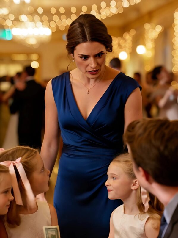 Un veuf solitaire était assis au mariage complètement seul… jusqu’à ce que trois petites filles lui proposent un dollar pour jouer le rôle de leur papa pour cette soirée