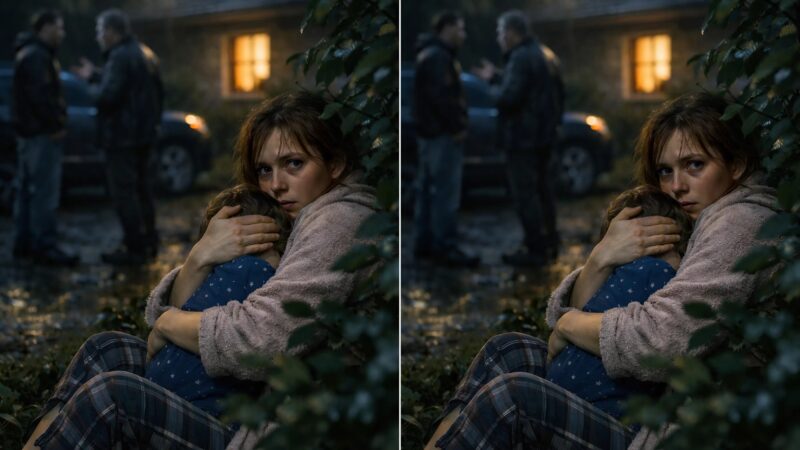 Au milieu de la nuit, mon mari m’a réveillée et a murmuré : « Prends l’enfant et sors immédiatement de la maison »