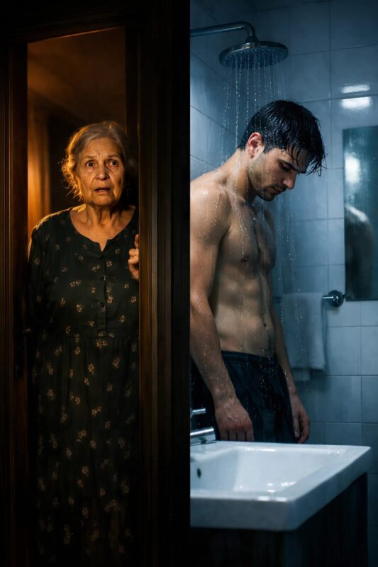 Je me suis installée chez mon fils seulement temporairement, mais déjà après quelques jours, j’ai remarqué une étrange chose inquiétante : chaque nuit, exactement à quatre heures du matin, il prenait une douche
