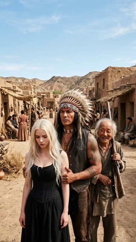 Son père l’a donnée aux redoutables Apaches uniquement parce qu’elle était née albinos… mais personne ne pouvait imaginer ce qui se passerait au moment où elle franchirait pour la première fois le seuil de leur maison