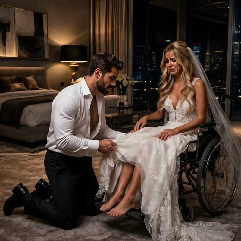 Il a dépensé toutes ses économies pour épouser une fille en fauteuil roulant, mais la nuit de noces, tremblante, elle l’a regardé et a murmuré : « J’ai menti ». Ce qui s’est révélé ensuite a mis leur union au bord de la rupture