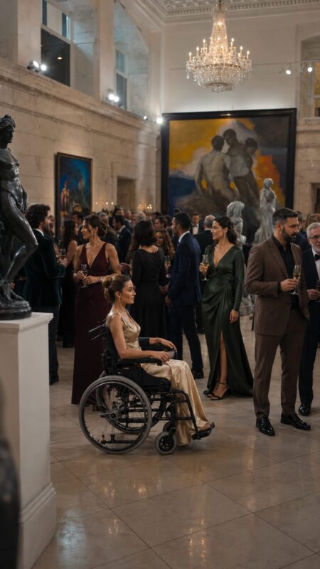Une femme riche et arrogante versa un verre de vin sur une jeune femme en fauteuil roulant, mais elle n’avait aucune idée de qui cette jeune femme était réellement