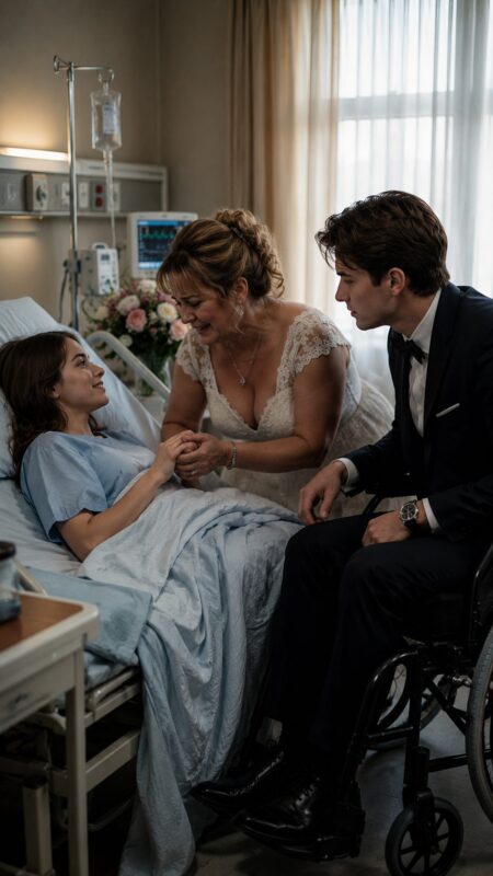 J’ai épousé un millionnaire de vingt ans, cloué dans un fauteuil roulant, dont je m’occupais — et lors de notre première nuit de mariage, il m’a avoué : « Maintenant, il n’y a plus de retour en arrière possible. Je vais te dire pourquoi je t’ai vraiment épousée. »