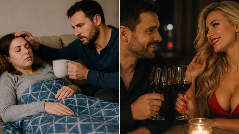 Après quatre mois à m’occuper de ma femme paralysée, je me suis lassé de son silence et de l’atmosphère lourde qui régnait à la maison