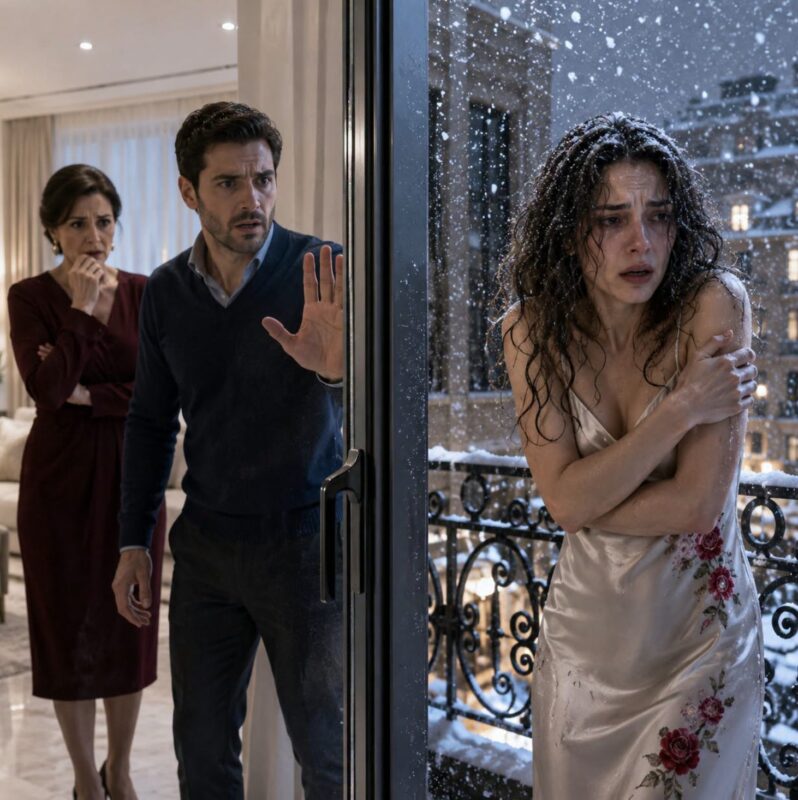 Après que sa sœur lui eut dit : « Elle te vole ton argent », Diego obligea sa femme à dormir sur le balcon, en plein hiver, dans le froid
