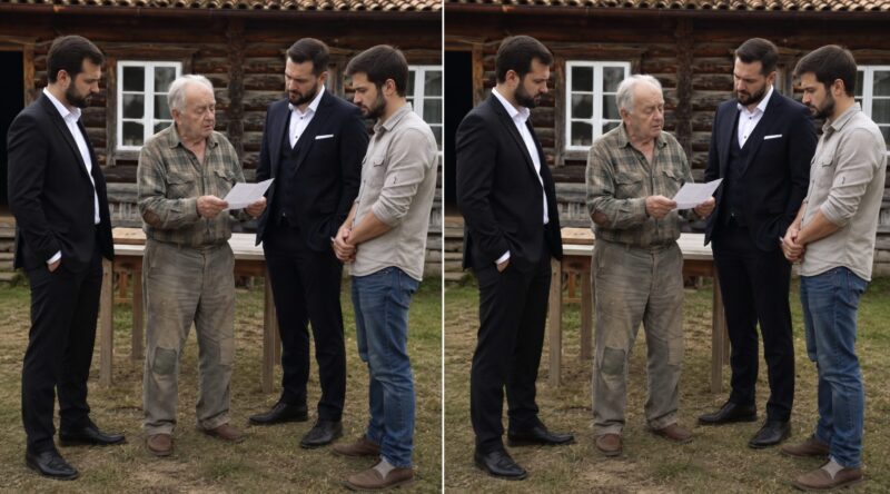 Trois fils adultes ont refusé, l’un après l’autre, d’aider leur père lorsqu’ils ont appris qu’il était accablé d’une dette énorme