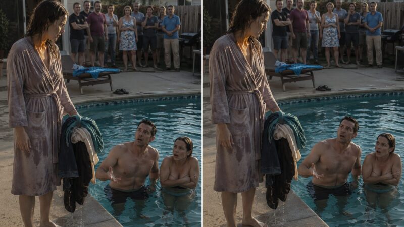Je suis rentrée chez moi plus tôt que d'habitude et j'ai surpris mon mari dans la piscine avec notre voisine, la même femme qui venait chez moi depuis des mois pour me demander « un peu de sucre »
