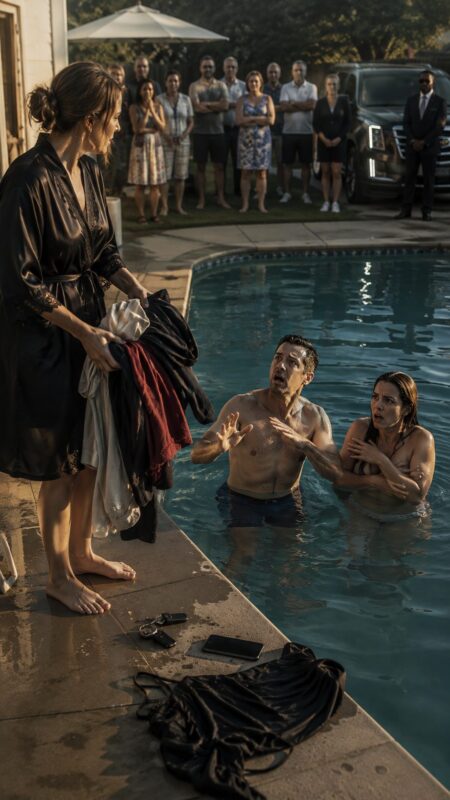 Je suis rentrée chez moi plus tôt que d'habitude et j'ai surpris mon mari dans la piscine avec notre voisine, la même femme qui venait chez moi depuis des mois pour me demander « un peu de sucre »