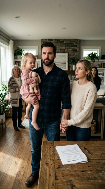 Lors d’un dîner de famille, ma belle-mère Evelyn m’a soudainement renversé du vin rouge sur mon pull clair et a dit froidement : « Prends ta fille et pars