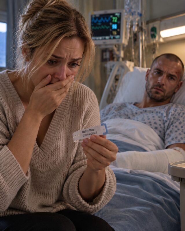 Mon mari a eu un petit accident en rentrant du travail, et je me suis immédiatement précipitée à l’hôpital
