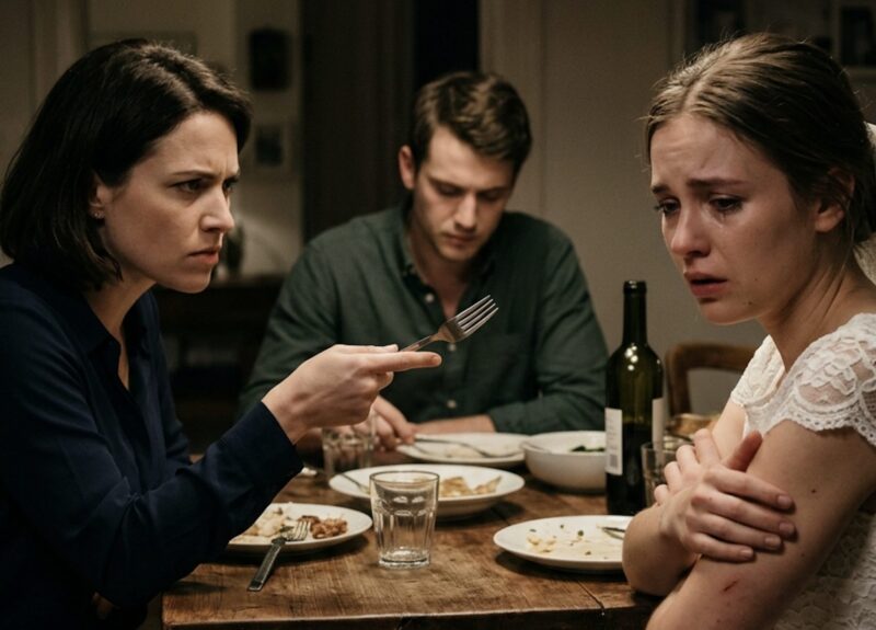 Cinq jours après le mariage, la sœur de mon mari m’a frappée à la main avec une fourchette et a déclaré : « Maintenant, tu dois vivre selon nos règles », tandis que mon mari se contentait de garder le silence