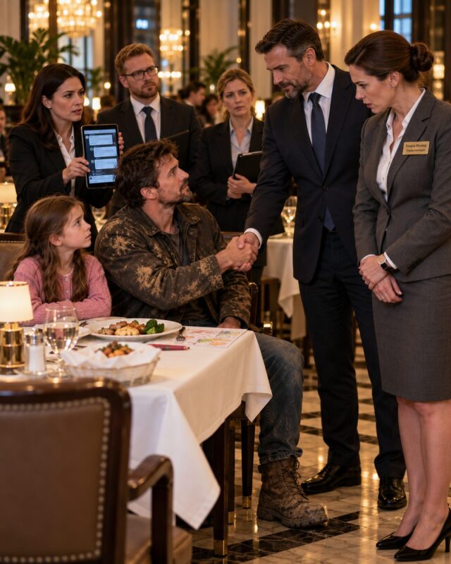 « Vous avez deux minutes pour prendre votre enfant et quitter le restaurant », dit la directrice en regardant mes chaussures sales