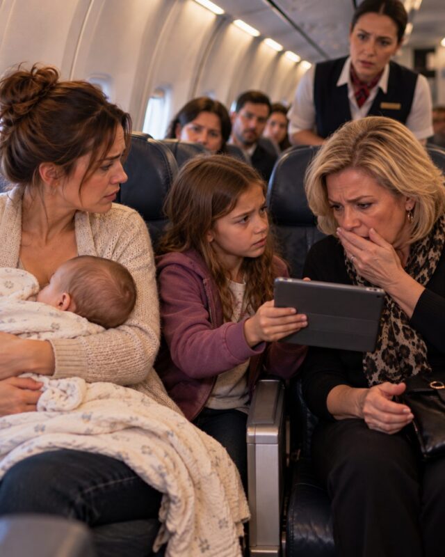 Quand j’ai commencé à allaiter mon fils de cinq mois dans l’avion, la femme assise à côté de moi s’est indignée : « Allez vous enfermer dans les toilettes pour le nourrir, vous n’avez pas honte ?! »