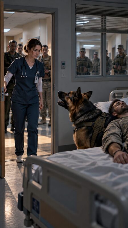 Un chien militaire a veillé pendant six heures sur le corps de son maître décédé, sans laisser personne s’en approcher