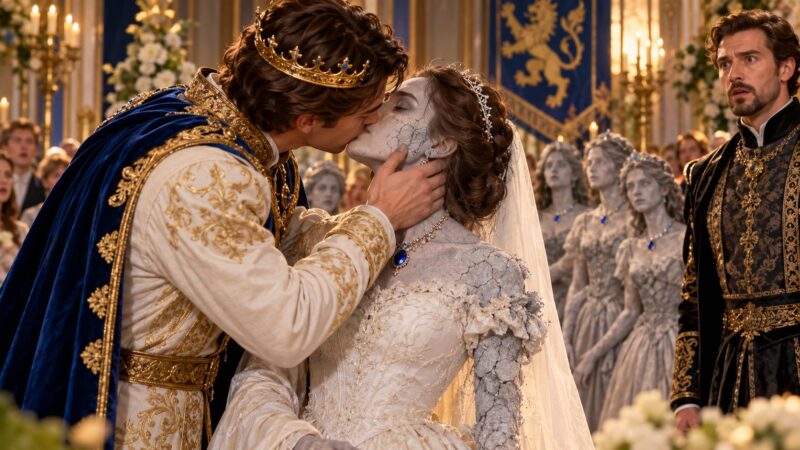 Treize jeunes filles se sont transformées en pierre après avoir embrassé le prince, et ma sœur était parmi elles